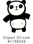 Panda Clipart #1155049 by lineartestpilot