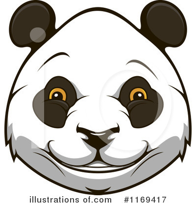 Royalty-Free (RF) Panda Clipart Illustration by Vector Tradition SM - Stock Sample #1169417