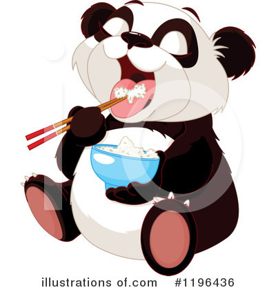 Panda Bear Clipart #1196436 by Pushkin