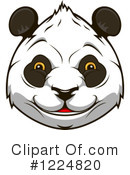 Panda Clipart #1224820 by Vector Tradition SM