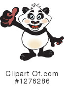 Panda Clipart #1276286 by Dennis Holmes Designs
