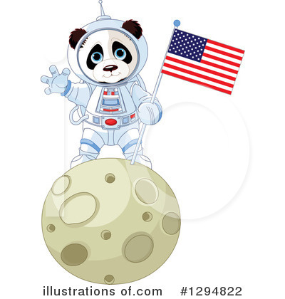 Royalty-Free (RF) Panda Clipart Illustration by Pushkin - Stock Sample #1294822