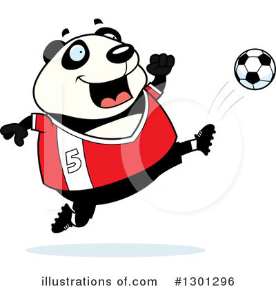 Royalty-Free (RF) Panda Clipart Illustration by Cory Thoman - Stock Sample #1301296