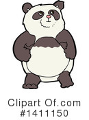 Panda Clipart #1411150 by lineartestpilot
