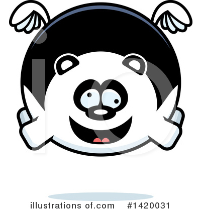 Royalty-Free (RF) Panda Clipart Illustration by Cory Thoman - Stock Sample #1420031