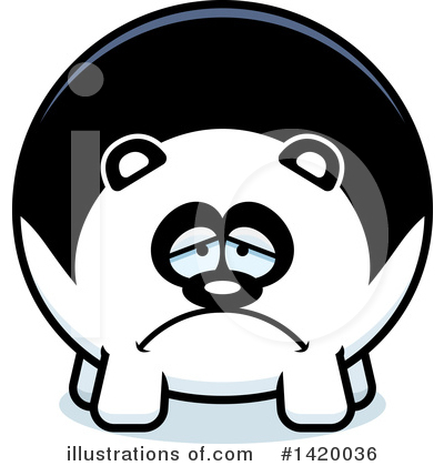 Pandas Clipart #1420036 by Cory Thoman