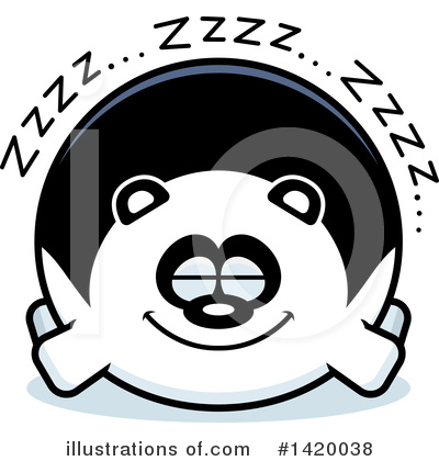 Royalty-Free (RF) Panda Clipart Illustration by Cory Thoman - Stock Sample #1420038