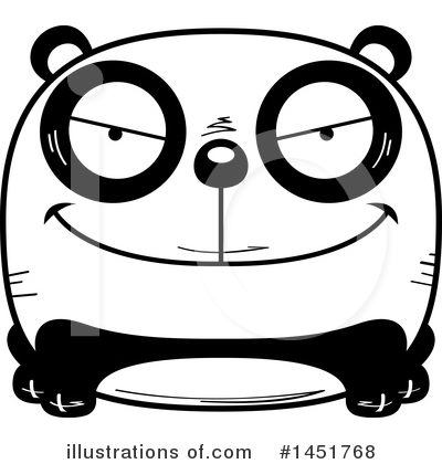 Royalty-Free (RF) Panda Clipart Illustration by Cory Thoman - Stock Sample #1451768