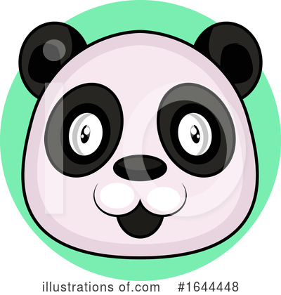 Royalty-Free (RF) Panda Clipart Illustration by Morphart Creations - Stock Sample #1644448