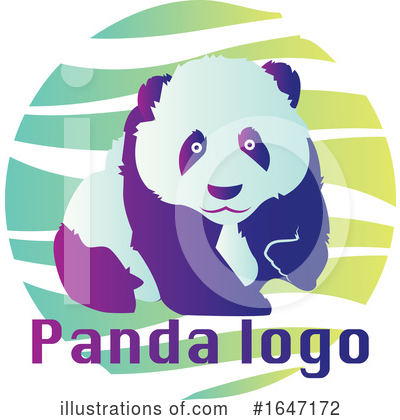 Royalty-Free (RF) Panda Clipart Illustration by Morphart Creations - Stock Sample #1647172