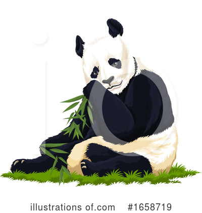 Royalty-Free (RF) Panda Clipart Illustration by Morphart Creations - Stock Sample #1658719