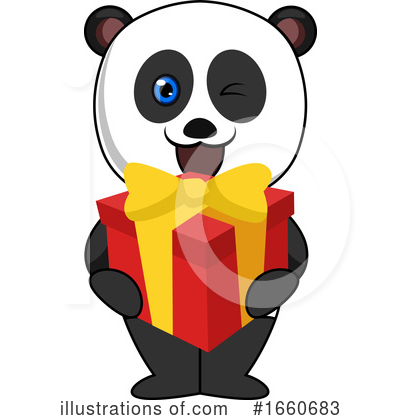 Royalty-Free (RF) Panda Clipart Illustration by Morphart Creations - Stock Sample #1660683