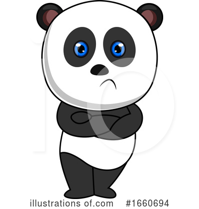 Royalty-Free (RF) Panda Clipart Illustration by Morphart Creations - Stock Sample #1660694