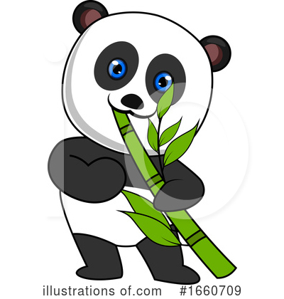 Royalty-Free (RF) Panda Clipart Illustration by Morphart Creations - Stock Sample #1660709