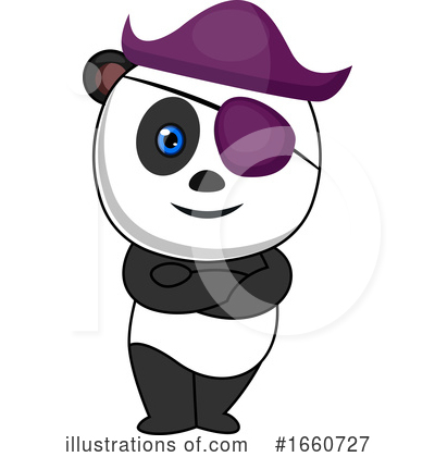 Royalty-Free (RF) Panda Clipart Illustration by Morphart Creations - Stock Sample #1660727