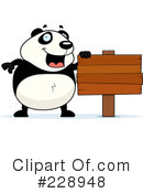 Panda Clipart #228948 by Cory Thoman