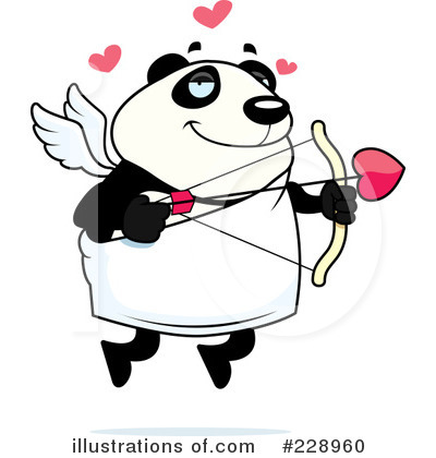 Royalty-Free (RF) Panda Clipart Illustration by Cory Thoman - Stock Sample #228960