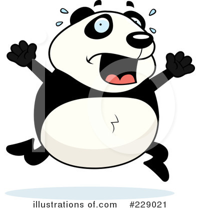 Royalty-Free (RF) Panda Clipart Illustration by Cory Thoman - Stock Sample #229021