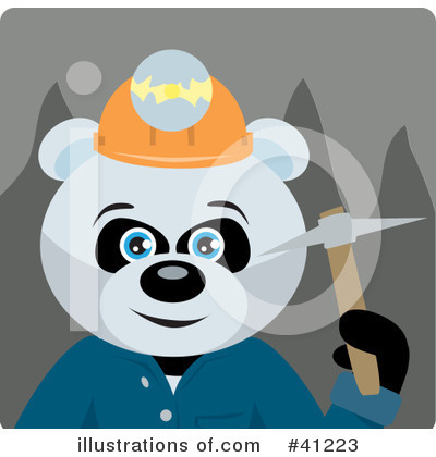 Panda Clipart #41223 by Dennis Holmes Designs