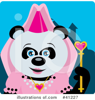 Panda Clipart #41227 by Dennis Holmes Designs