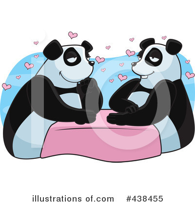 Royalty-Free (RF) Panda Clipart Illustration by Cory Thoman - Stock Sample #438455