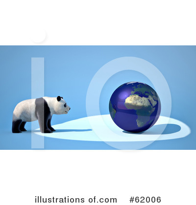 Panda Bear Clipart #62006 by chrisroll
