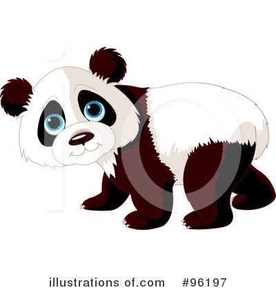 Panda Clipart #96197 by Pushkin