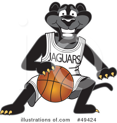 Basketball Clipart #49424 by Mascot Junction