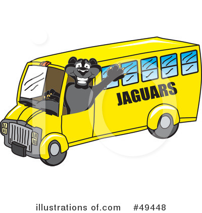 Jaguar Character Clipart #49448 by Mascot Junction