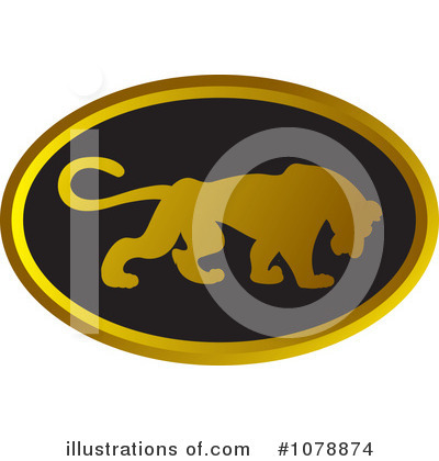 Royalty-Free (RF) Panther Clipart Illustration by Lal Perera - Stock Sample #1078874