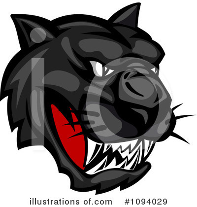 Black Panther Clipart #1094029 by Vector Tradition SM