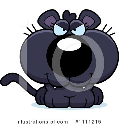 Royalty-Free (RF) Panther Clipart Illustration by Cory Thoman - Stock Sample #1111215