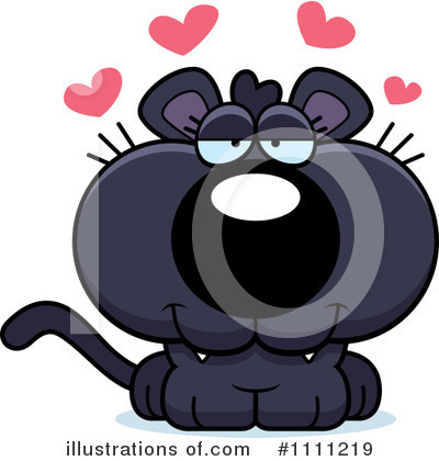 Royalty-Free (RF) Panther Clipart Illustration by Cory Thoman - Stock Sample #1111219
