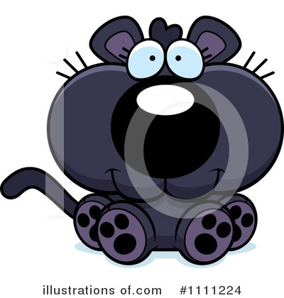 Royalty-Free (RF) Panther Clipart Illustration by Cory Thoman - Stock Sample #1111224