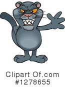 Panther Clipart #1278655 by Dennis Holmes Designs