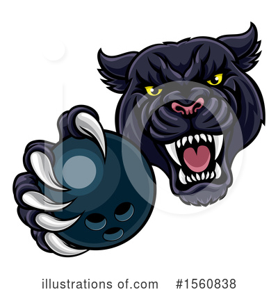 Royalty-Free (RF) Panther Clipart Illustration by AtStockIllustration - Stock Sample #1560838