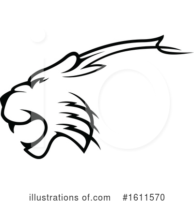 Royalty-Free (RF) Panther Clipart Illustration by Vector Tradition SM - Stock Sample #1611570