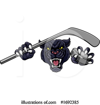 Royalty-Free (RF) Panther Clipart Illustration by AtStockIllustration - Stock Sample #1692385