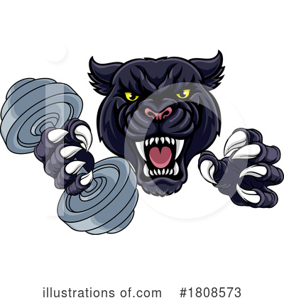 Black Panther Clipart #1808573 by AtStockIllustration