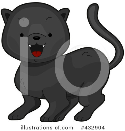 Royalty-Free (RF) Panther Clipart Illustration by BNP Design Studio - Stock Sample #432904