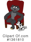 Panther School Mascot Clipart #1361810 by Mascot Junction
