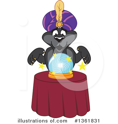 Royalty-Free (RF) Panther School Mascot Clipart Illustration by Mascot Junction - Stock Sample #1361831