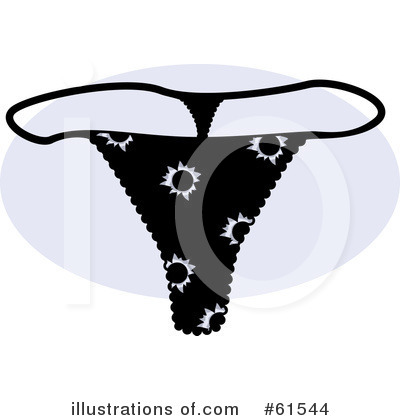 Royalty-Free (RF) Panties Clipart Illustration by r formidable - Stock Sample #61544
