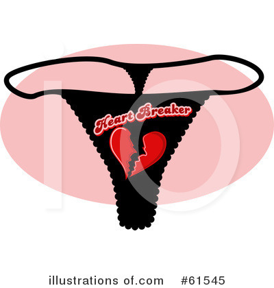 Royalty-Free (RF) Panties Clipart Illustration by r formidable - Stock Sample #61545