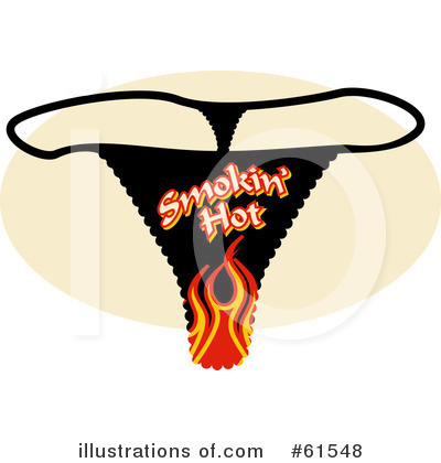Royalty-Free (RF) Panties Clipart Illustration by r formidable - Stock Sample #61548