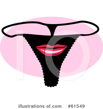 Royalty-Free (RF) Panties Clipart Illustration by r formidable - Stock Sample #61549