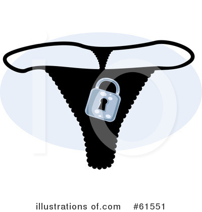 Royalty-Free (RF) Panties Clipart Illustration by r formidable - Stock Sample #61551