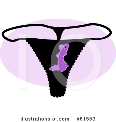 Royalty-Free (RF) Panties Clipart Illustration by r formidable - Stock Sample #61553