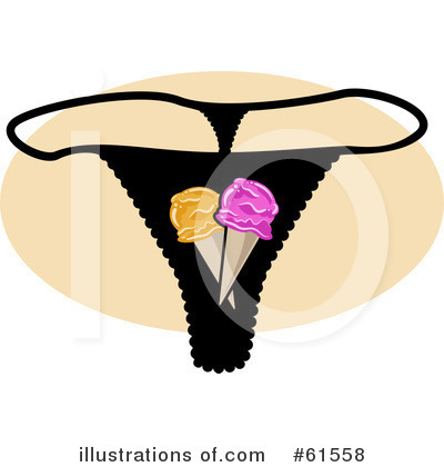 Royalty-Free (RF) Panties Clipart Illustration by r formidable - Stock Sample #61558