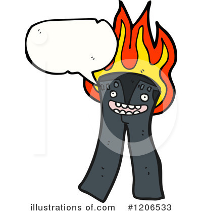 Royalty-Free (RF) Pants On Fire Clipart Illustration by lineartestpilot - Stock Sample #1206533